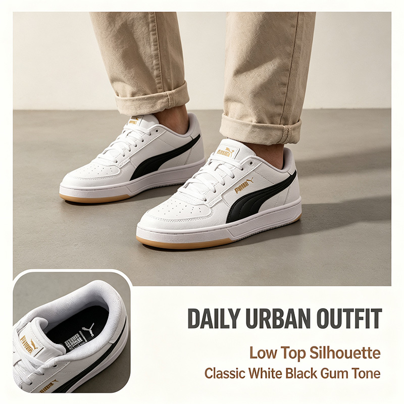 PUMA Men White Black Low Top S - огляд і ціна Puma Shoes Suede Classic