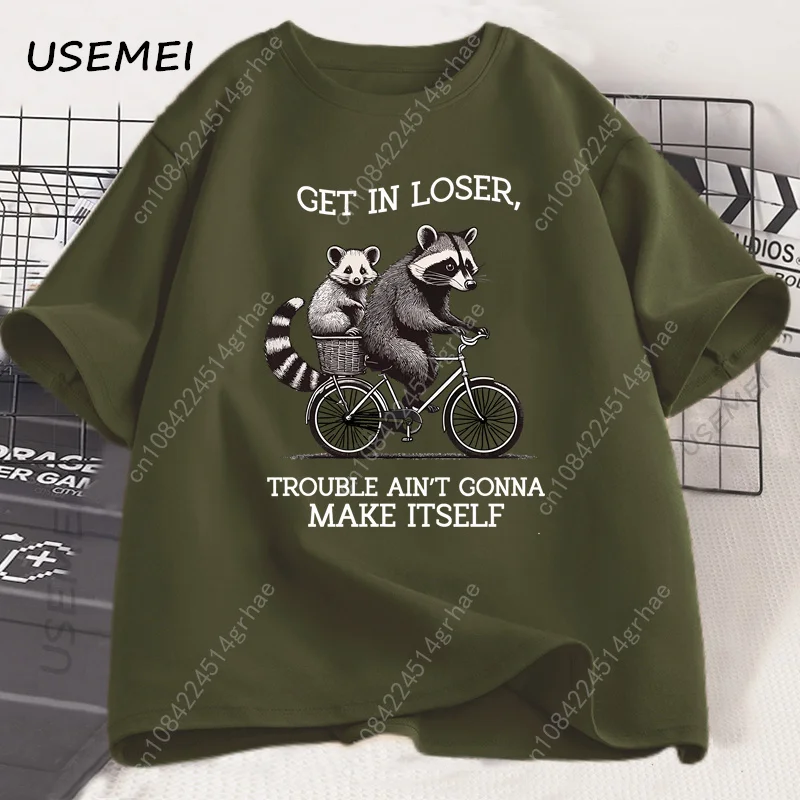 Get in Loser T Shirt Funny Rac - огляд і ціна Tee Graphic Print