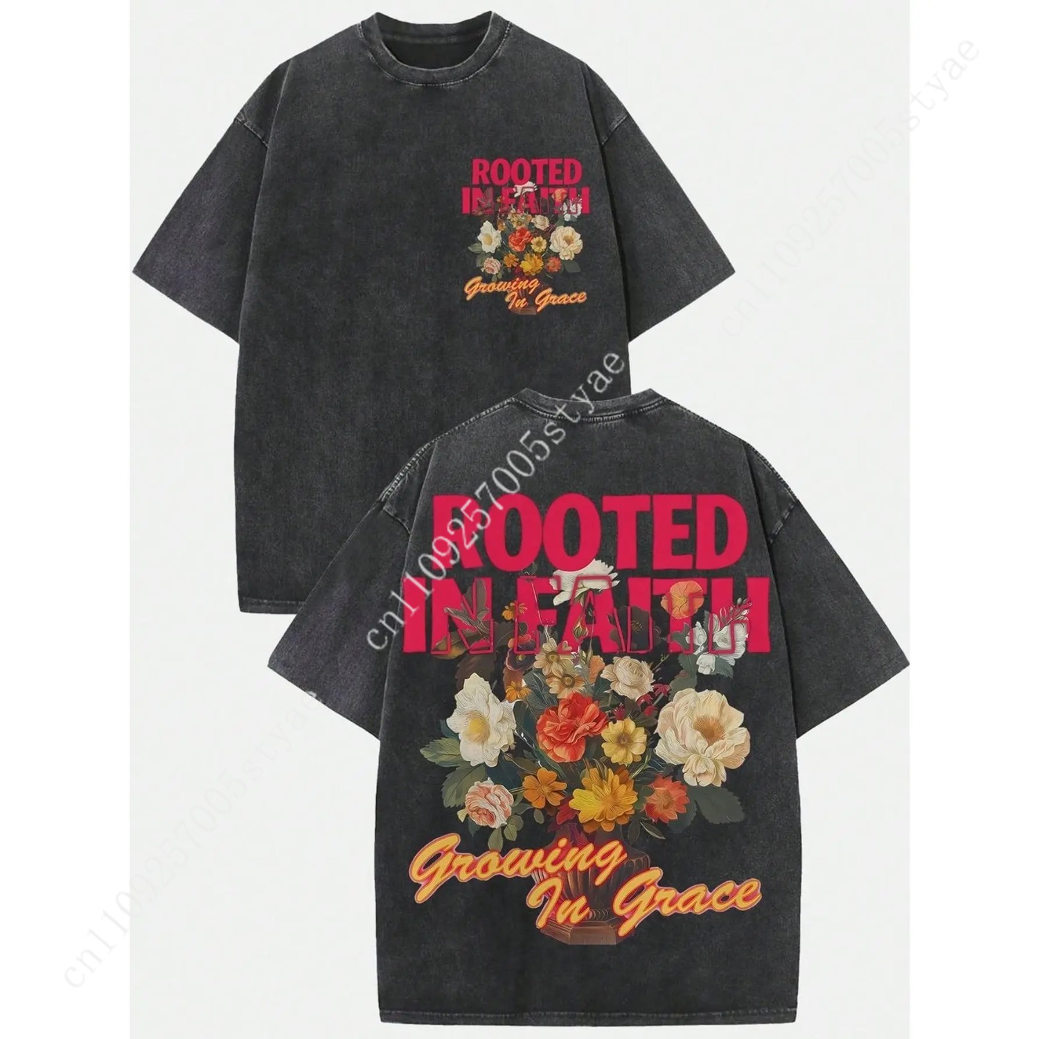 Women'S Vintage Washed 230gsm  - огляд і ціна Tee Graphic Print