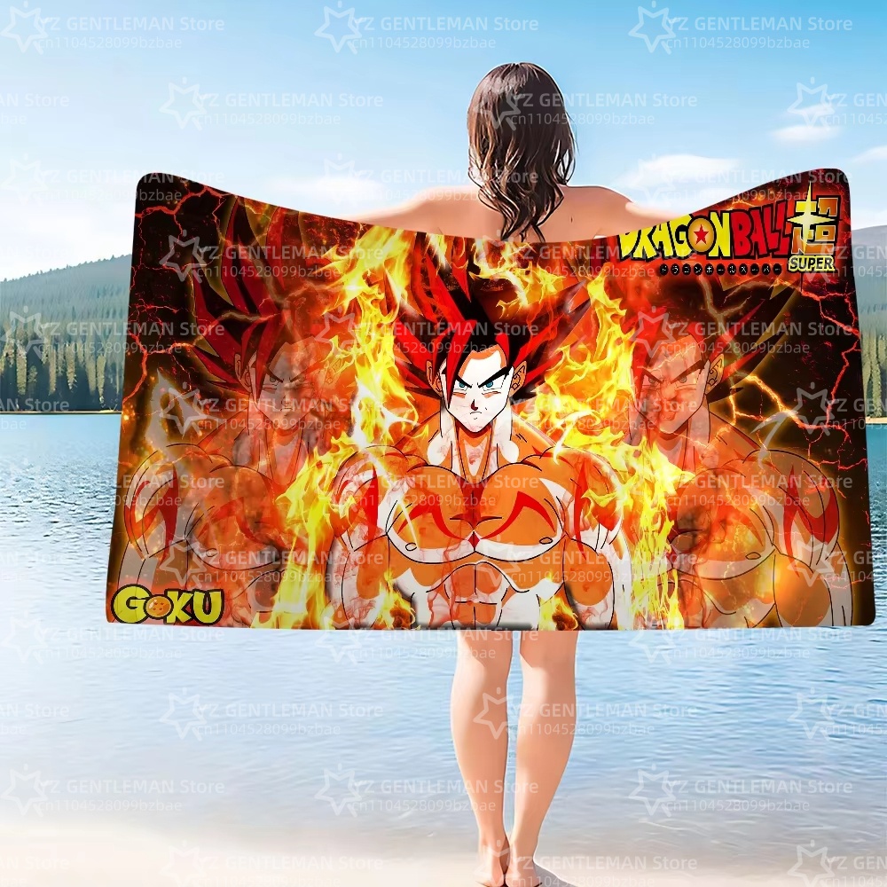 Beach Towels Dragon Ball Bathr - огляд і ціна Beach Towel Large